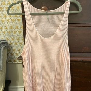 Stripped tank top